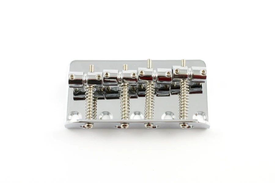 ALL PARTS BB0310010 BASS BRIDGE CHROME WITH SCREWS FOR FENDER 2-1/4 STRING SPACING