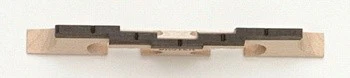 ALL PARTS BJ05070E0 5-STRING GROVER COMPENSATING BANJO BRIDGE 77 5/8 TALL EBONY TOP 3 LEG