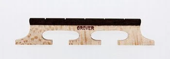 ALL PARTS BJ05110E0 5-STRING GROVER BANJO BRIDGE 72 1/2 TALL EBONY TOP 3 LEG