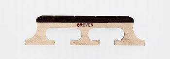 ALL PARTS BJ05120E0 4-STRING GROVER BANJO BRIDGE 71 5/8 TALL EBONY TOP 3 LEG