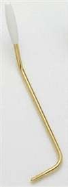 ALL PARTS BP0017L02 TREMOLO ARM WITH WHITE TIP GOLD LEFT-HANDED FITS USA TREMOLO (10-32)