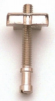 ALL PARTS BP2075001 BASS BRIDGE SADDLES FOR GIBSON BASS TUNEMATIC NICKEL (SET OF 4) WITH SCREWS