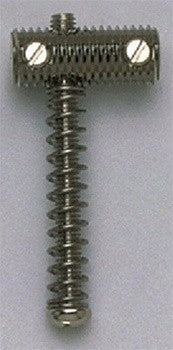 ALL PARTS BP2125001 BASS BRIDGE BARRELS VINTAGE STYLE WITH SPRINGS AND SCREWS (SET OF 4) NICKEL