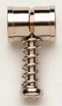 ALL PARTS BP2146001 BRIDGE SADDLES (SET OF 6) WITH SCREWS FOR MUSTANG NICKEL
