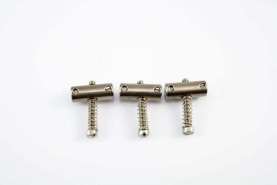 ALL PARTS BP2328009 BRIDGE SADDLES TILT-COMPENSATED(SET OF 3) WITH SPRINGS AND SCREWS FOR TELE TI.