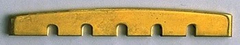 ALL PARTS BS0207008 BRASS SADDLE FOR ACOUSTIC GUITAR 2-13/16 X 3/32 X 11/32