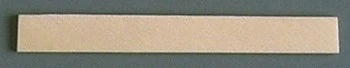 ALL PARTS BS0246000 BONE SADDLE FOR ACOUSTIC GUITAR 3-1/4 X 1/8 X 3/8