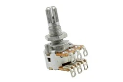 ALL PARTS EP0386000 DUAL 500K BLEND/BALANCE AUDIO TAPER POT WITH CENTER DETENT.