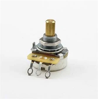 ALL PARTS EP0885000 250K AUDIO TAPER POT CTS SOLID SHAFT