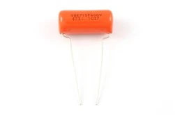 ALL PARTS EP4381000 SPRAGUE ORANGE DROP 715 047 MFD 600 VOLT CAPACITORS (3 PIECES).