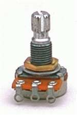 ALL PARTS EP4780000 100K MINI POT AUDIO TAPER SPLIT KNURLED SHAFT