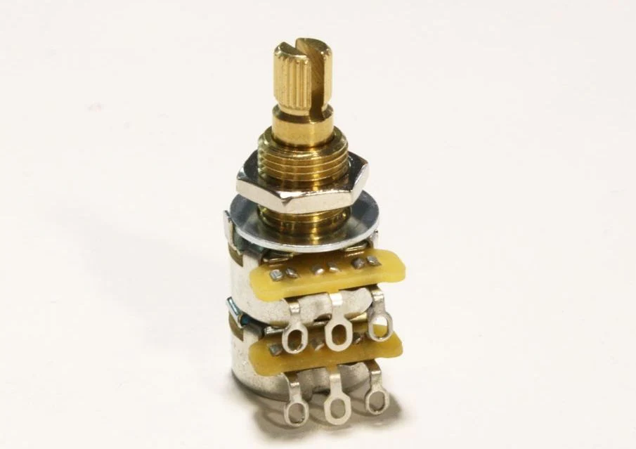 ALL PARTS EP6386000 500K CTS BALANCE/BLEND AUDIO TAPER POT WITH CENTER DETENT WITH HARDWARE