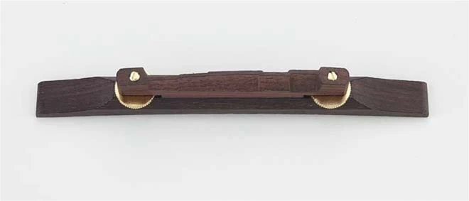 ALL PARTS GB05010R2 ROSEWOOD GOLD PUENTE COMPENSADO CON BASE PARA GUITARRA ARCHED TOP.