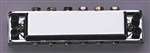 ALL PARTS GB0515010 RICKENBACKER STYLE TUNEMATIC BRIDGE CHROME