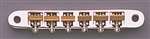 ALL PARTS GB0520001 OLD STYLE TUNEMATIC BRIDGE NICKEL WITH HARDWARE