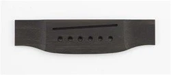 ALL PARTS GB08500E0 ACOUSTIC GUITAR BRIDGE EBONY NO FINISH (1 MM OVERSIZE)