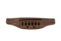 ALL PARTS GB28660R0 TOP LOADING ACOUSTIC GUITAR BRIDGE ROSEWOOD NO FINISH