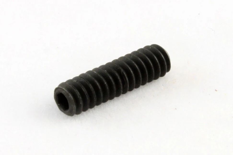 ALL PARTS GS0009003 BRIDGE HEIGHT SCREWS FOR BASS HEX HEAD BLACK 6 - 32 X 1/2