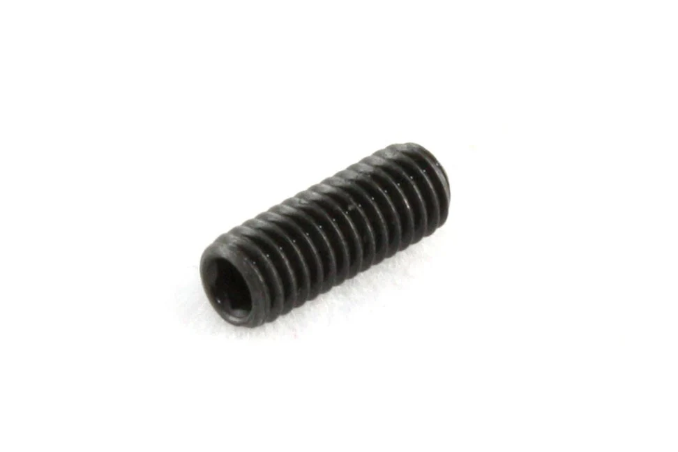 ALL PARTS GS0049003 METRIC BRIDGE HEIGHT SCREWS FOR GUITAR HEX HEAD BLACK M3 X 8MM