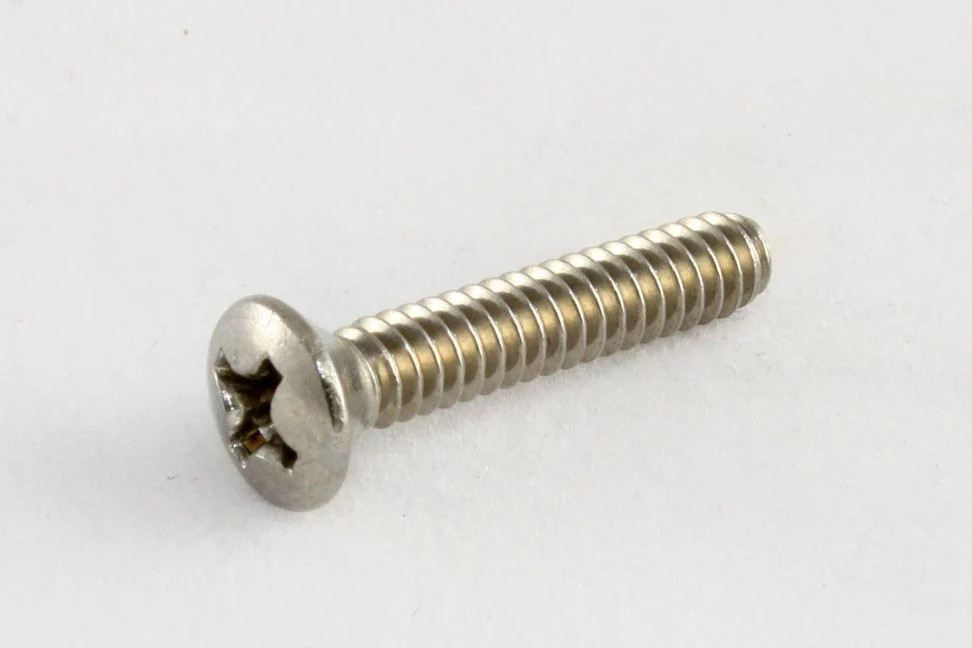 ALL PARTS GS0064B05 TORNILLO PARA PASTILLA STRATOCASTER VINTAGE ACERO INOXIDABLE. UNIDAD
