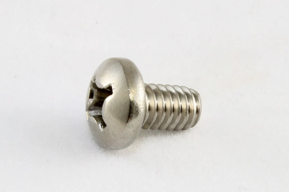 ALL PARTS GS0359005 BASS TUNING KEY SCREWS (4 PIECES) HOLDS GEAR TO SHAFT STAINLESS STEEL