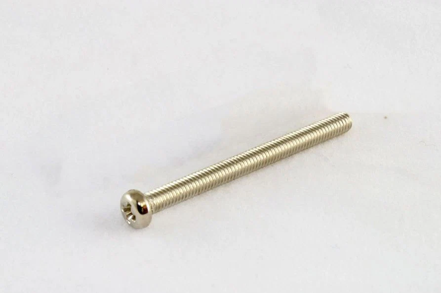 ALL PARTS GS0396001 TORNILLO METRICO M3 PARA PASTILLA HUMBUCKER NIQUEL. UNIDAD