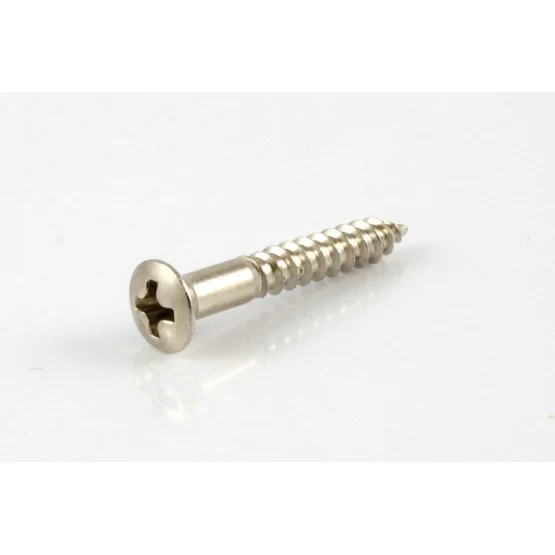 ALL PARTS GS3363001 TORNILLO LARGO PHILLIPS PARA PUENTE DE GUITARRA O BAJO NIQUEL. UNIDAD
