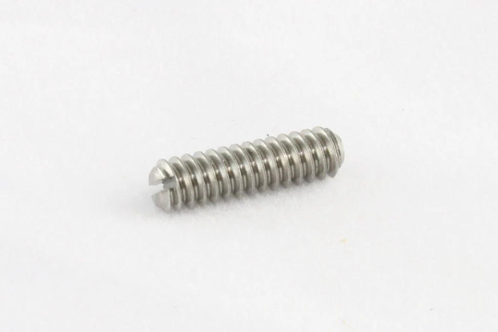 ALL PARTS GS3377005 BRIDGE HEIGHT SCREWS FOR BASS OR TGUITAR SLOT HEAD STAINLESS 6 - 32 X 1/2