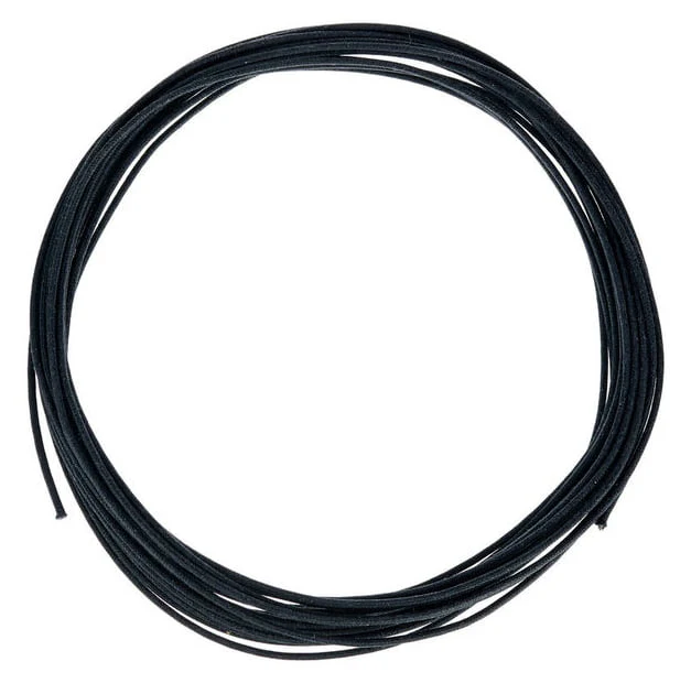 ALL PARTS GW0820023 CABLE HILADO CON CUBIERTA DE TELA DE ESTILO VINTAGE NEGRO 25 PIES