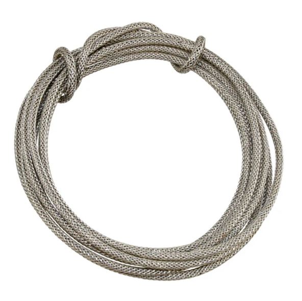 ALL PARTS GW0837000 CABLE TRENZADO CON CUBIERTA DE TELA DE ESTILO VINTAGE 25 PIES