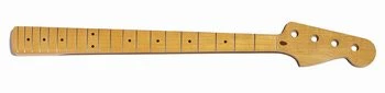 ALL PARTS JMF REPLACEMENT NECK FOR JBASS SOLID MAPLE 20 FRETS 10 RADIUS WITH FINISH