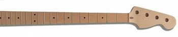 ALL PARTS JMO REPLACEMENT NECK FOR JBASS SOLID MAPLE 20 FRETS 10 RADIUS NO FINISH