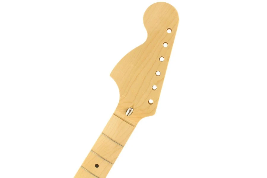 ALL PARTS LMFL LARGE HEADSTOCK NECK MAPLE 21 FRETS