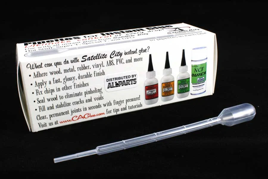 ALL PARTS LT1109000 10 PACK OF PIPETTES FOR HOT STUFF SUPER T AND OTHER GLUES