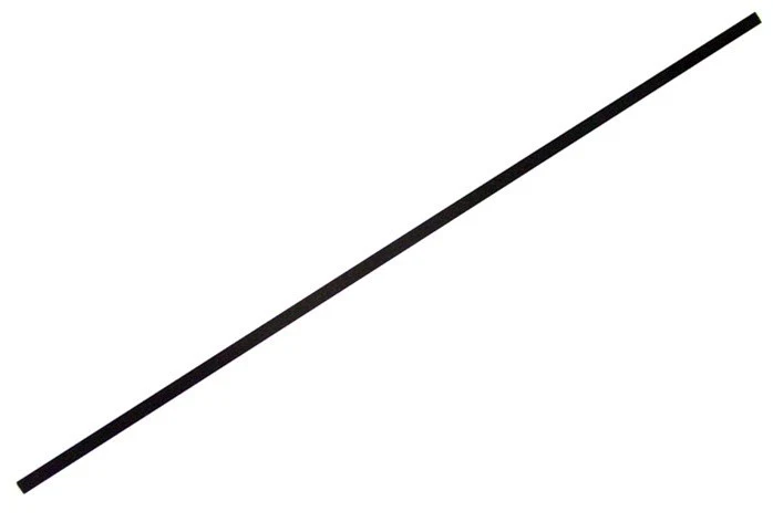 ALL PARTS LT1433000 GRAPHITE STIFFENING ROD FOR BASS 23-5/8 X 1/8 X 3/8 BLACK