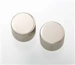 ALL PARTS MK0115001 NICKEL BARREL KNOBS (2) FLAT TOP