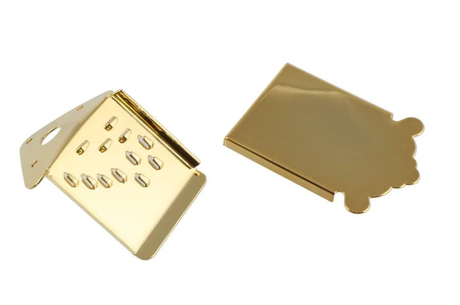 ALL PARTS MT0987002 MANDOLIN TAILPIECE WITH COVER GOLD