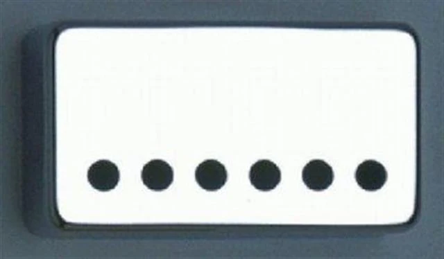 ALL PARTS PC0300W10 HUMBUCKING PICKUP COVERS CHROME PLATED
