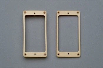 ALL PARTS PC0734028 VINTAGE CLONE HUMBUCKING PICKUP RING SET, AGED CREAM.