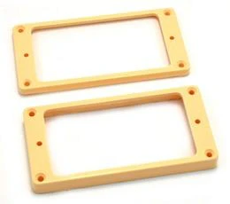ALL PARTS PC0745028 HUMBUCKING PICKUP RING SET NECK AND BRIDGE NOT-SLANTED CREAM