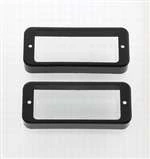 ALL PARTS PC0747023 MINI HUMBUCKING PICKUP RINGS (2 PIECES) BLACK