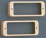 ALL PARTS PC0747028 MINI HUMBUCKING PICKUP RINGS (2 PIECES) CREAM