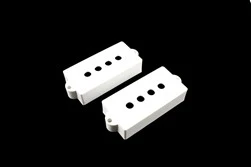ALL PARTS PC0951025 PICKUP COVER SET FOR P BASS WHITE