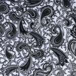 ALL PARTS PG0095042 PICK GUARD BLANK (12 X 18) SILVER & BLACK PAISLEY 090.