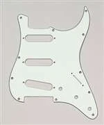 ALL PARTS PG0552024 PICK GUARD FOR STRAT MINT GREEN 3-PLY (MG/B/MG) (11 SCREW HOLES)