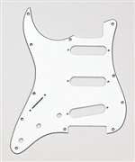 ALL PARTS PG0552L50 PICK GUARD FOR STRAT LEFT-HANDED PARCHMENT (OLD WHITE)
