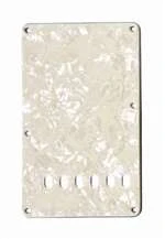 ALL PARTS PG0556065 TREMOLO SPRING COVER PARCHMENT PEARLOID 3-PLY (PP/W/B)
