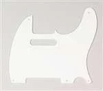 ALL PARTS PG0560051 PICK GUARD FOR TELE PARCHMENT (OLD WHITE) 1-PLY (5 SCREW HOLES)