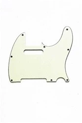 ALL PARTS PG0562024 PICK GUARD FOR TELE MINT GREEN 3-PLY (MG/B/MG) (8 SCREW HOLES)