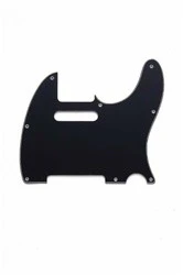 ALL PARTS PG0562033 PICK GUARD FOR TELE BLACK 3-PLY (B/W/B) (8 SCREW HOLES)